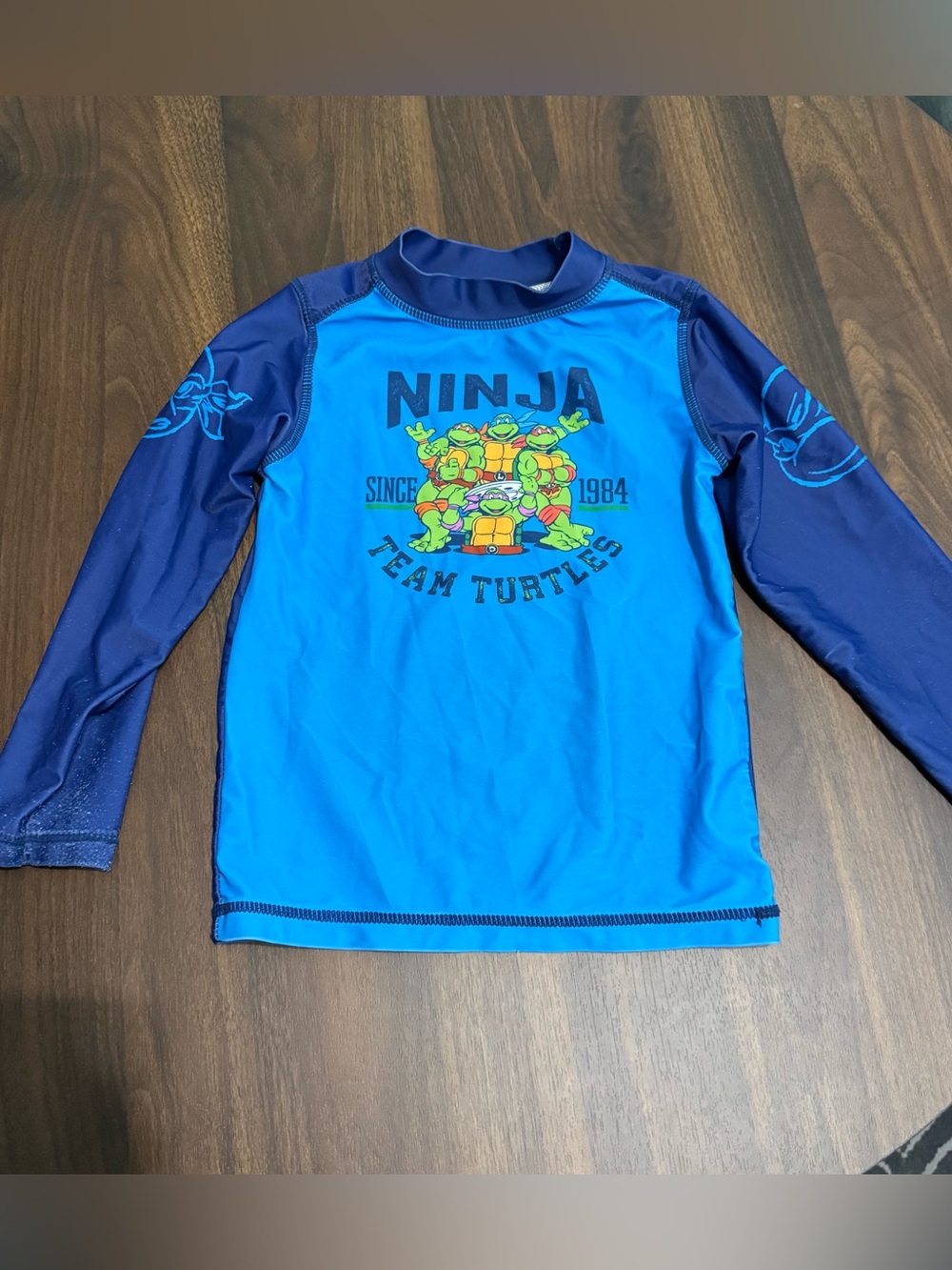 Boys teenage mutant ninja turtles swim shirt